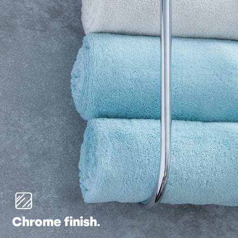 Wall-mounted Towel Holder - Chrome